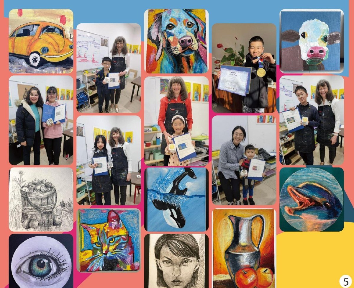RISE visual arts students, teachers and award-winning work