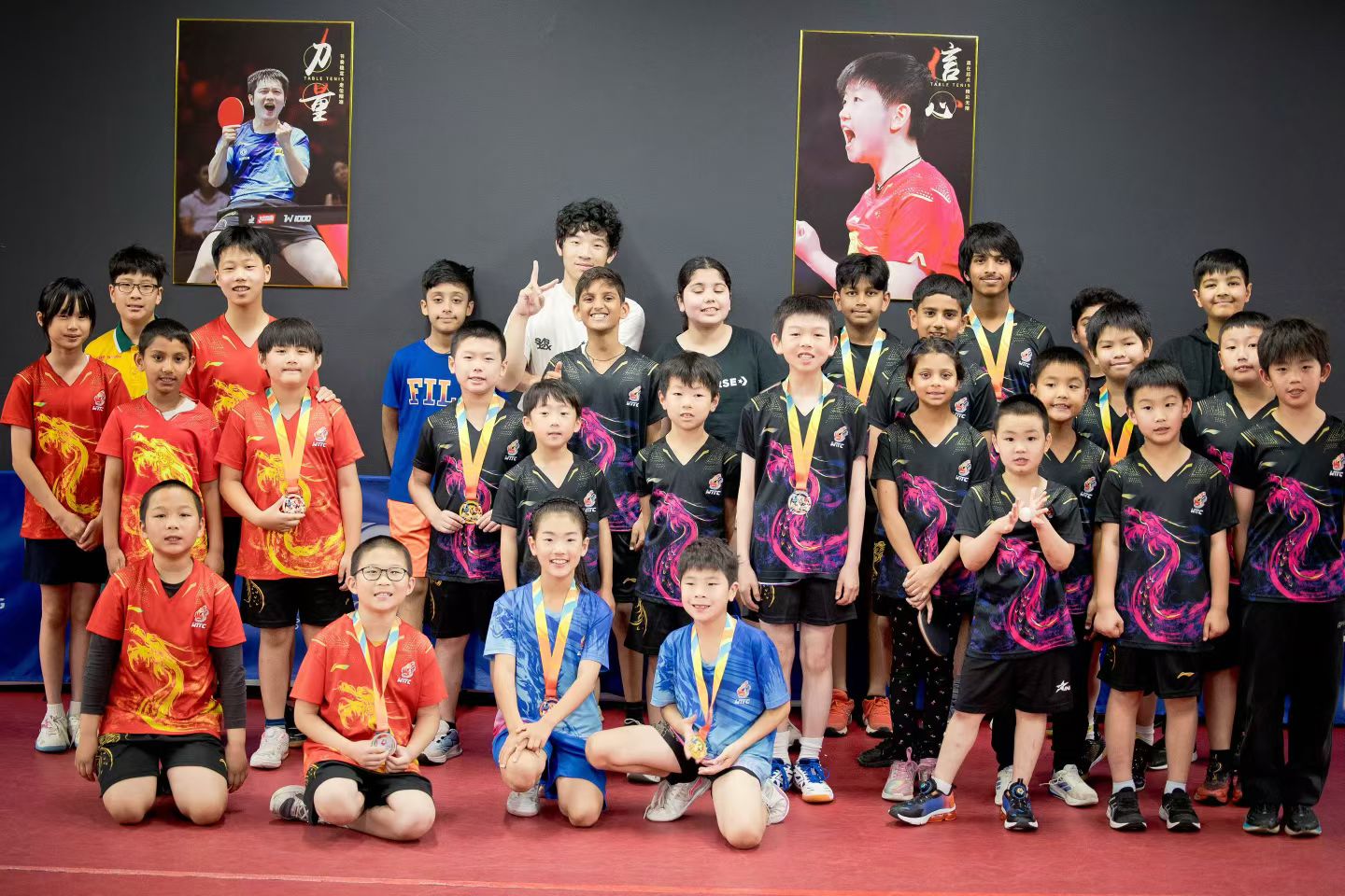 Students and coaches in the RISE community